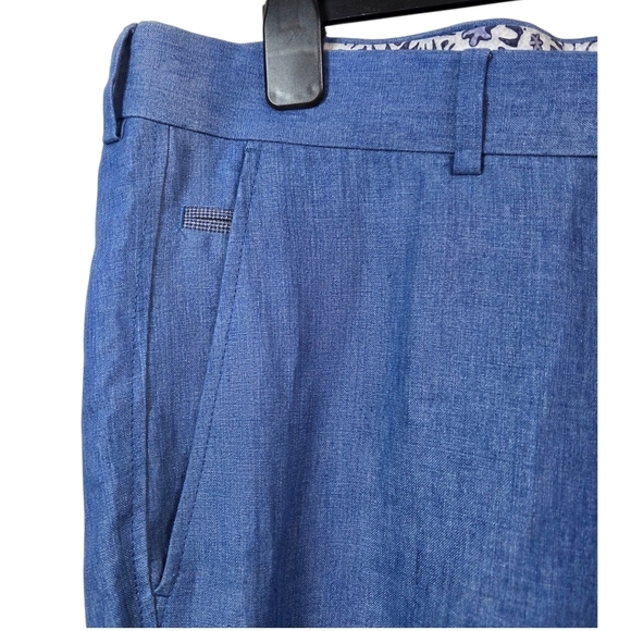 Joop! Slim Fit 100% Linen Men's Chinos Model JT-18 Hank Woven In Italy Size 36 - Picture 4 of 8